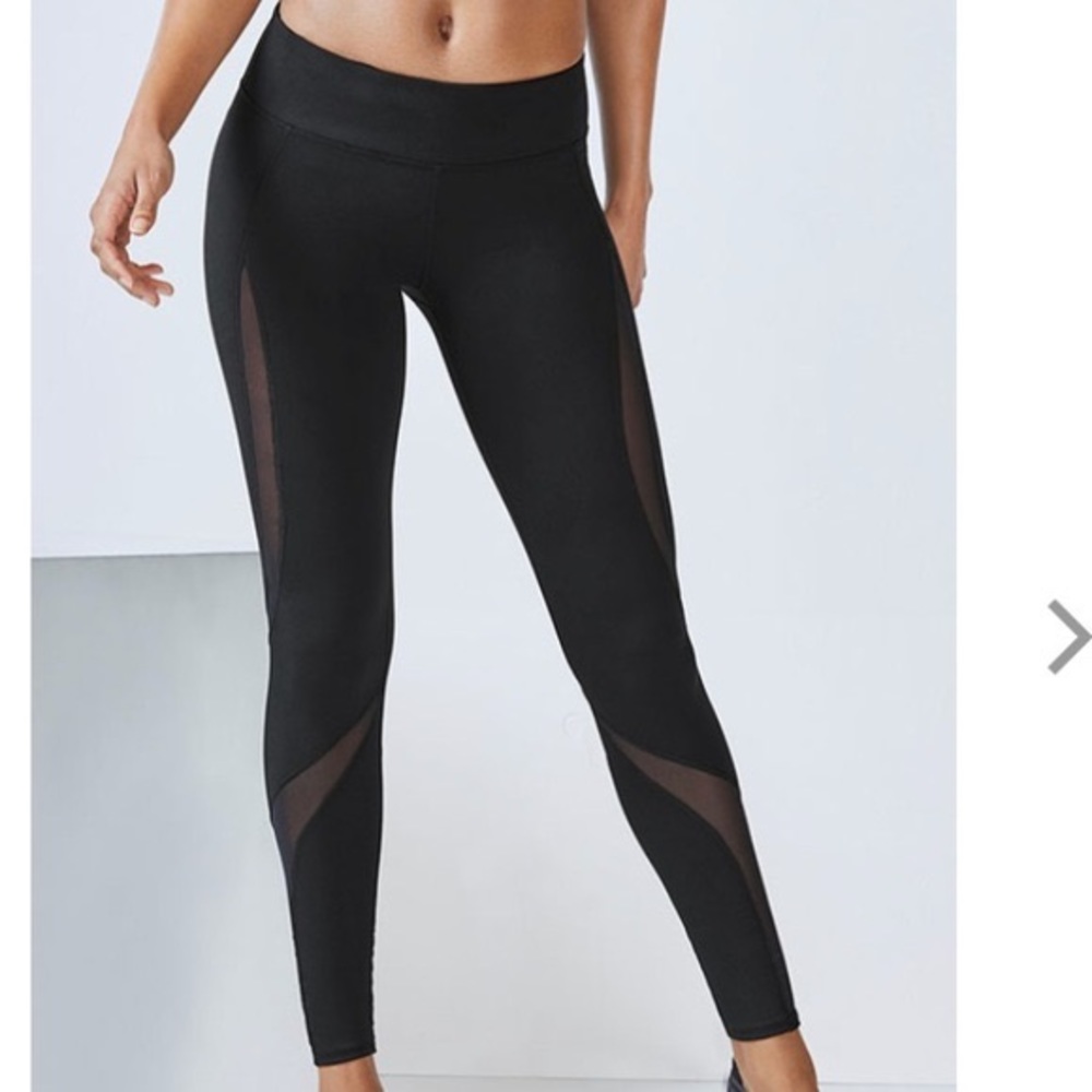 Fabletics Leggings with Mesh Detail Size Small